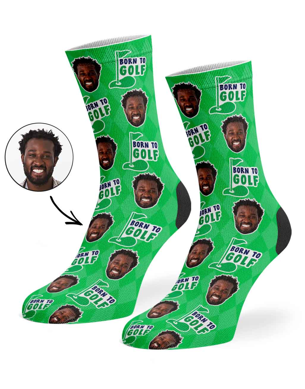 Born To Golf Socks