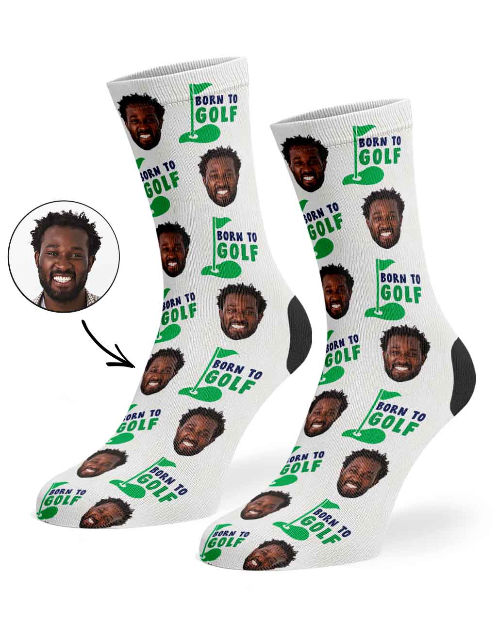 Born To Golf Socks