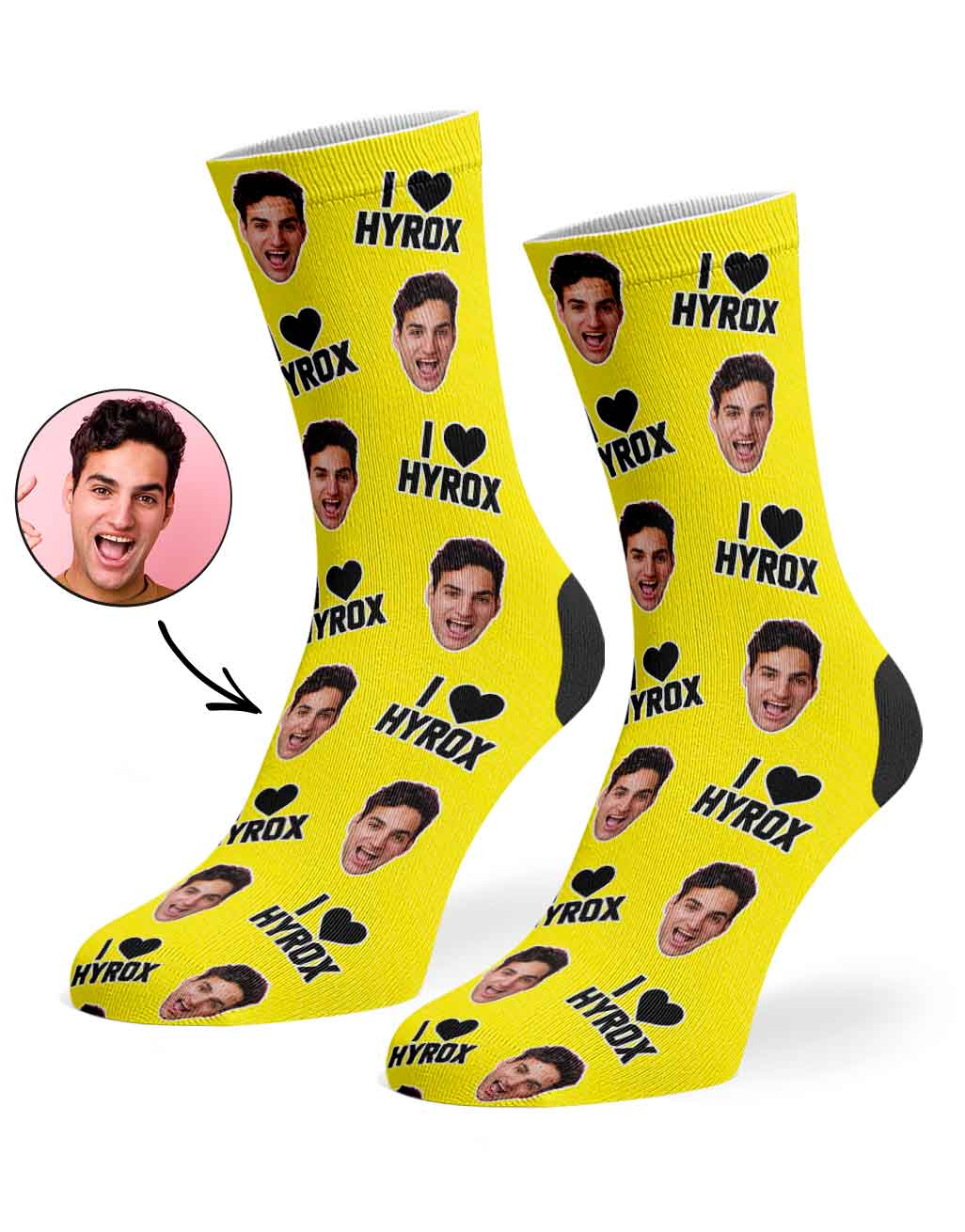 I Heart Hyrox Socks