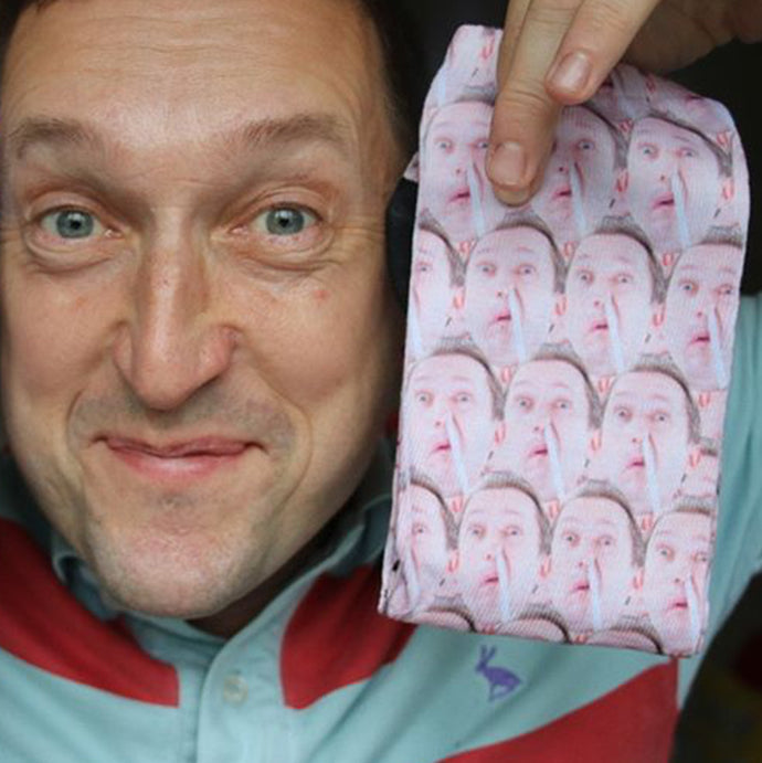 Best Friends Face Mash Socks