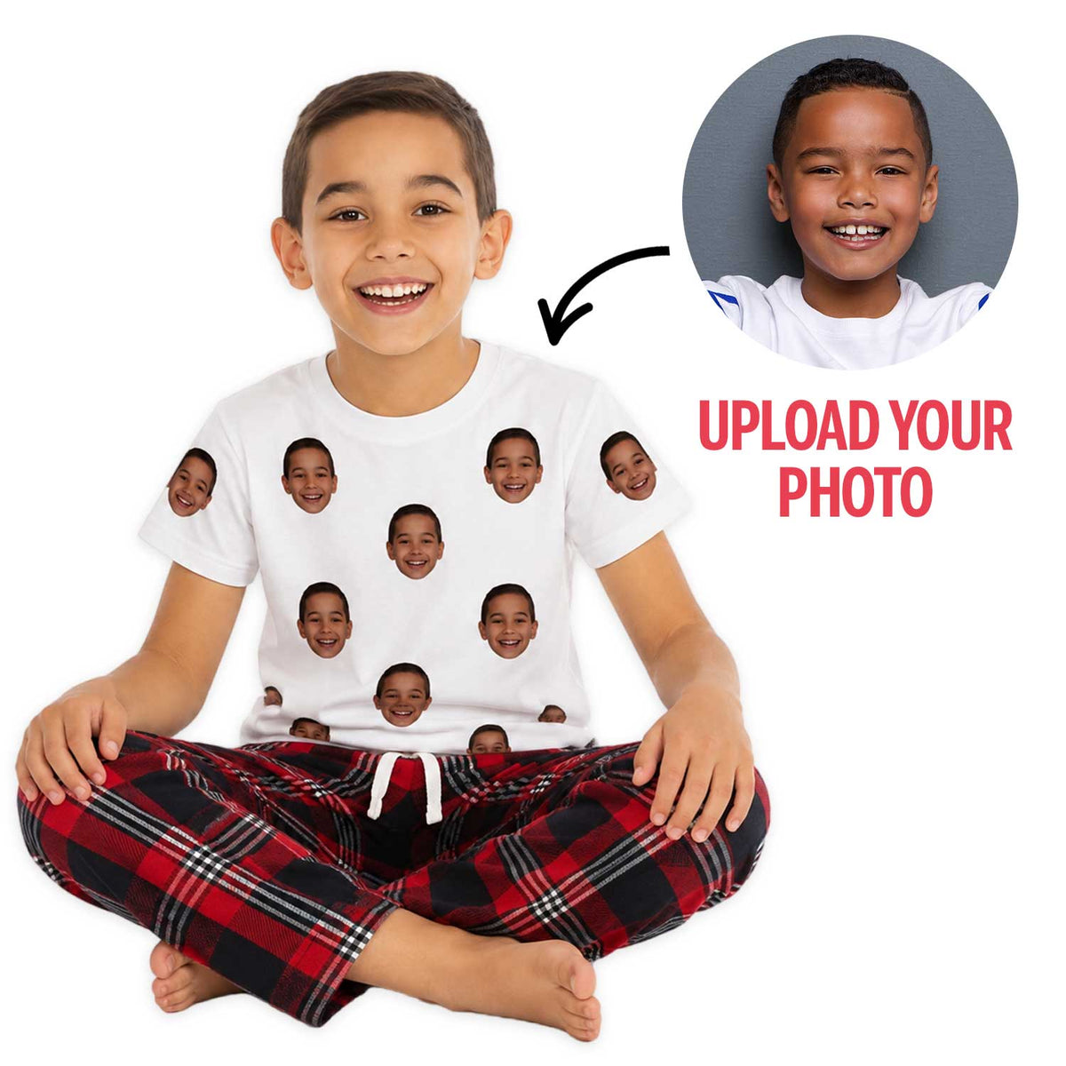 Your Face Kids Pyjamas