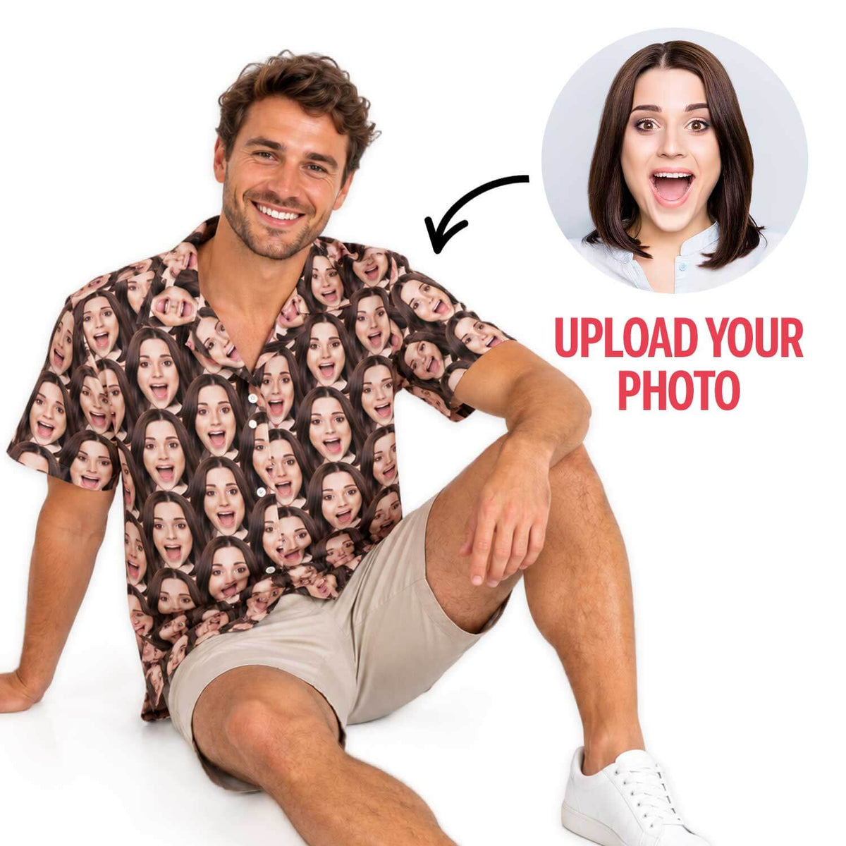 Face Mash Custom Hawaiian Shirt