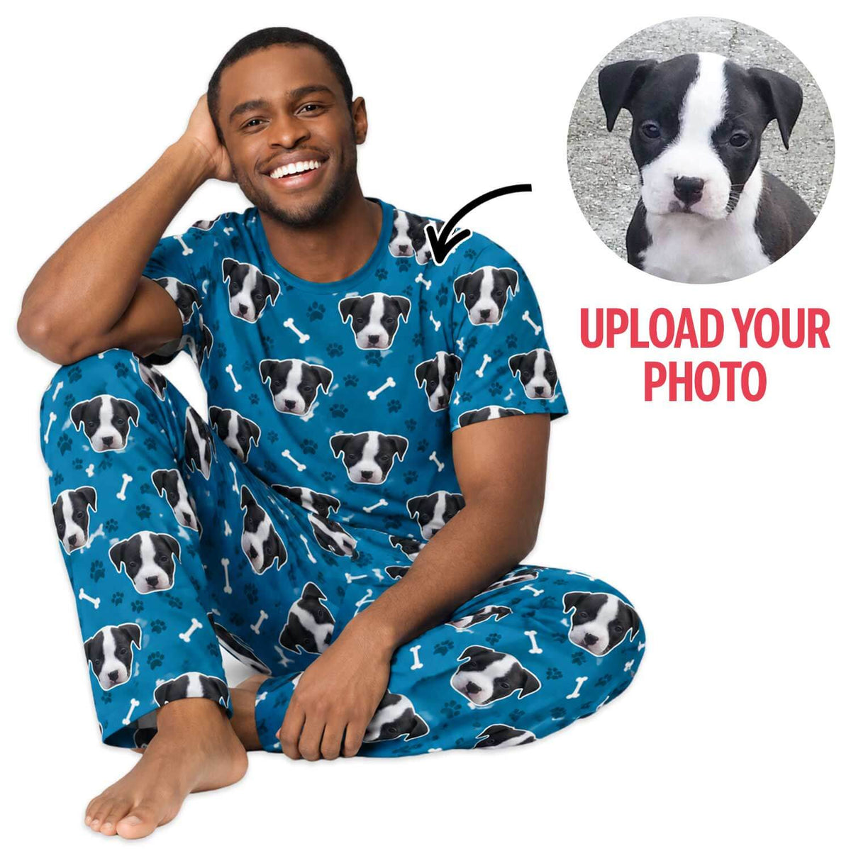 Your Dog Men's Personalised Pyjamas - Trouser Set