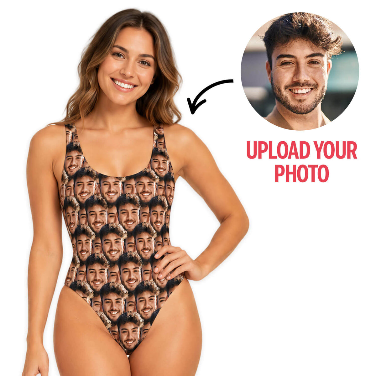 Face Mash Swimsuit