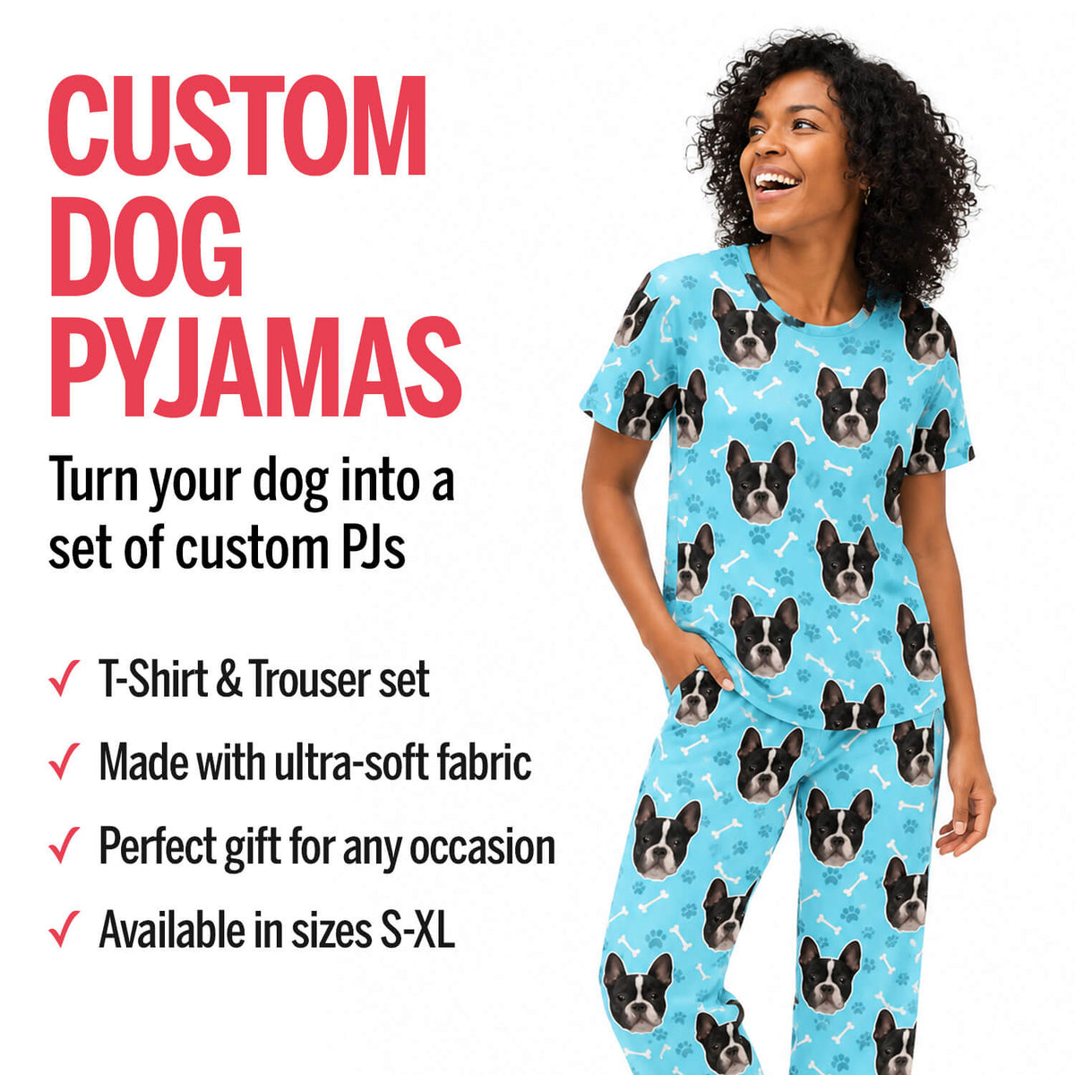 Your Dog Women's Personalised Pyjamas - Trouser Set