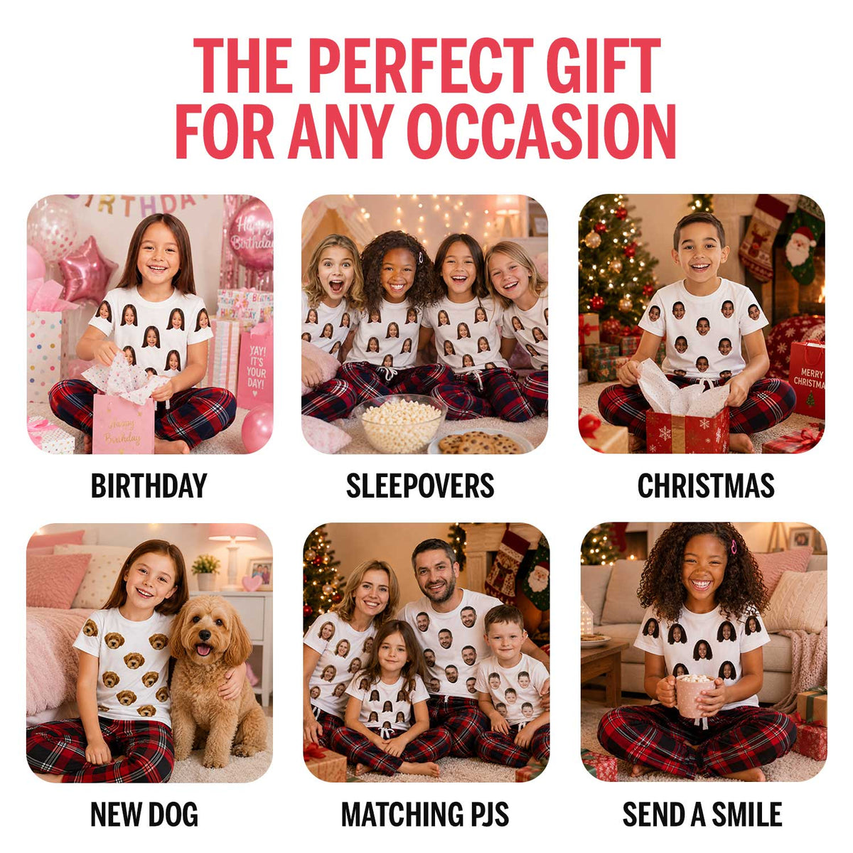 Your Face Kids Pyjamas