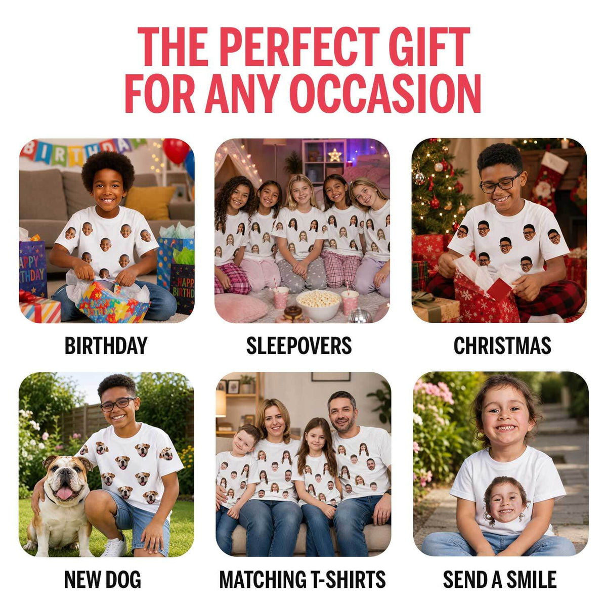 Your Kids Face T-Shirt