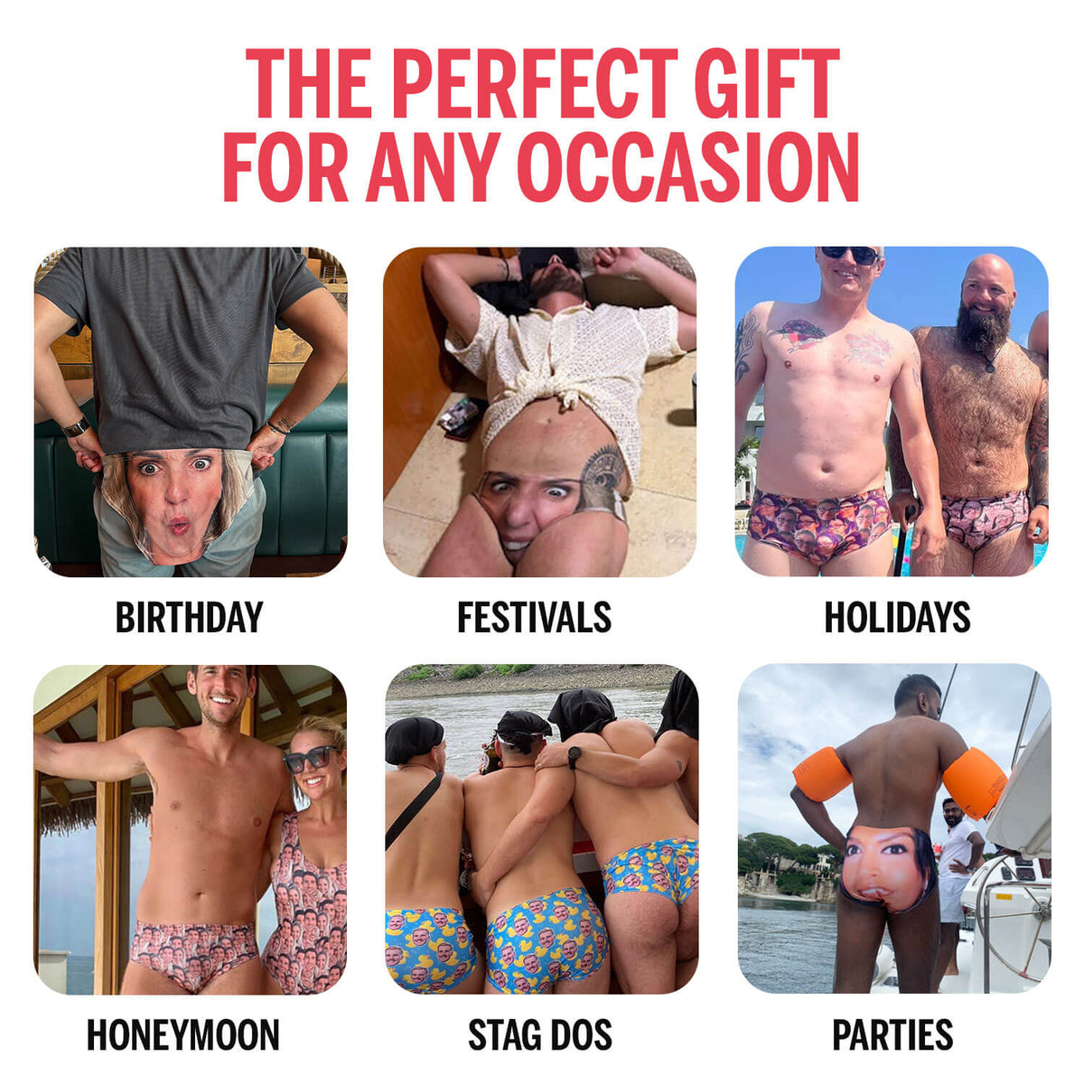 I Heart [Name] Custom Swim Trunks