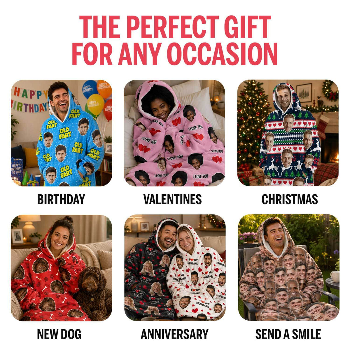 Personalised Spurs Hoodie Blanket