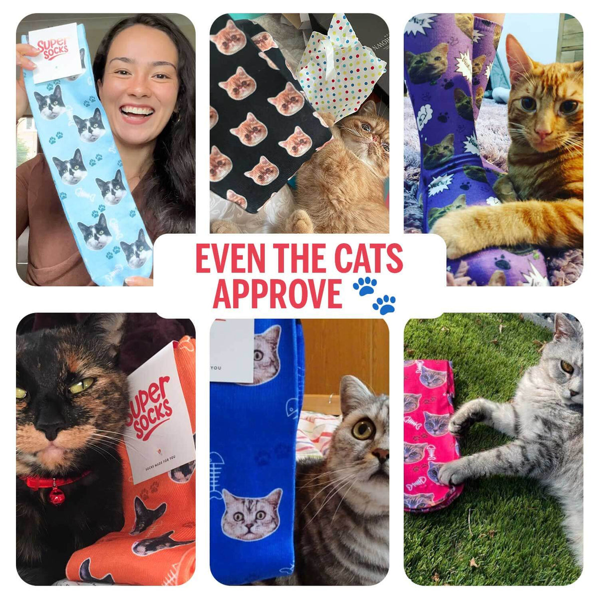 Your Cat Personalised Socks