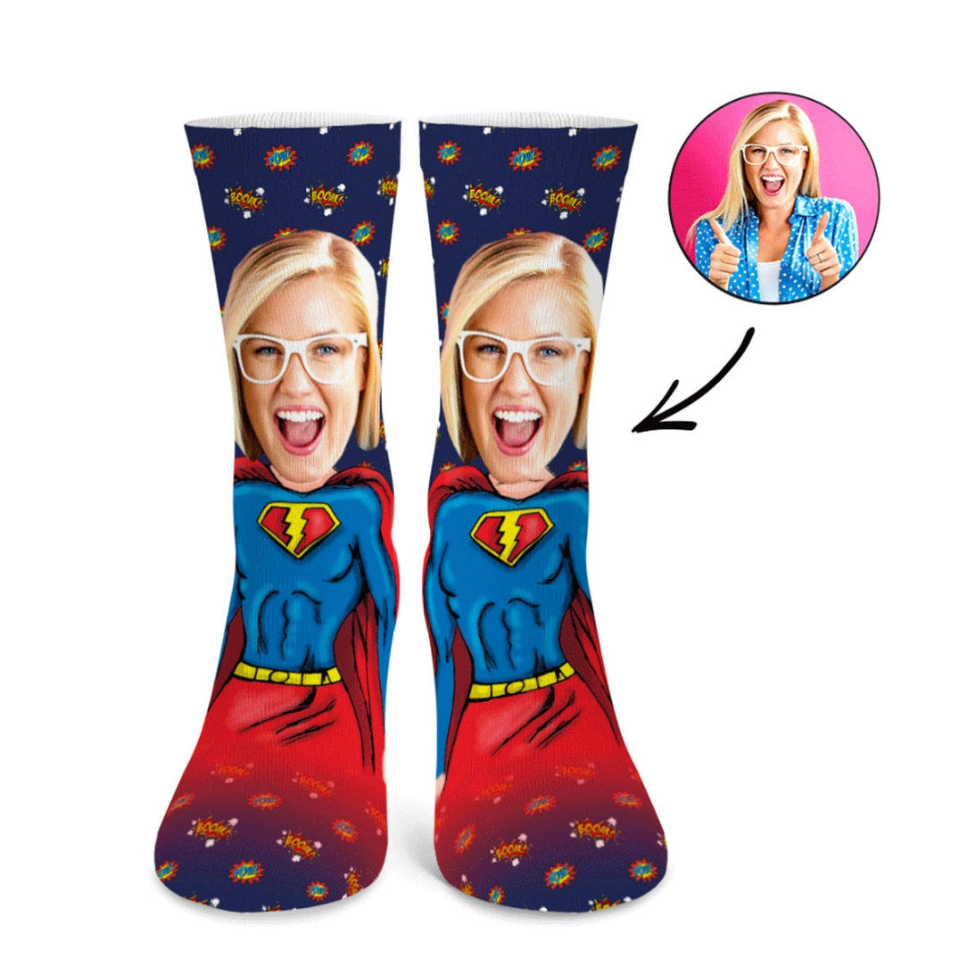 Superwoman Me Socks