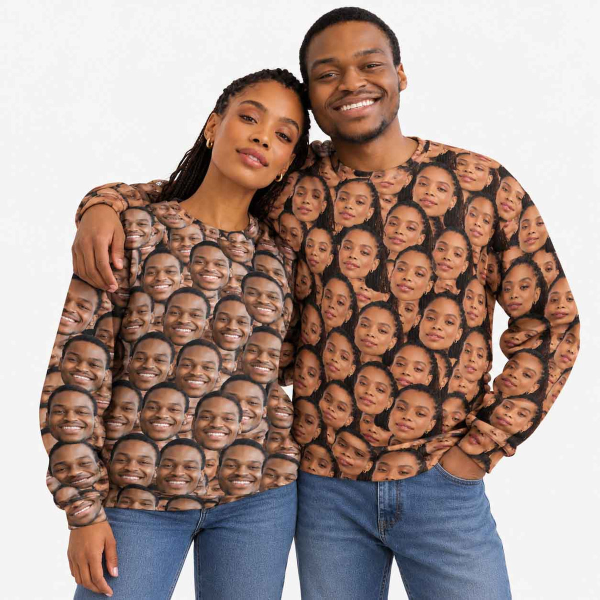 Face Mash Personalised Sweatshirt