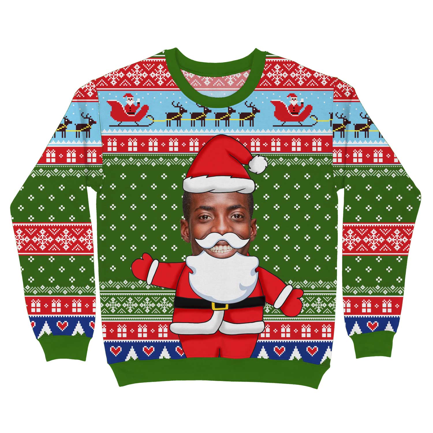 Santa Claus Me Personalised Christmas Sweatshirt