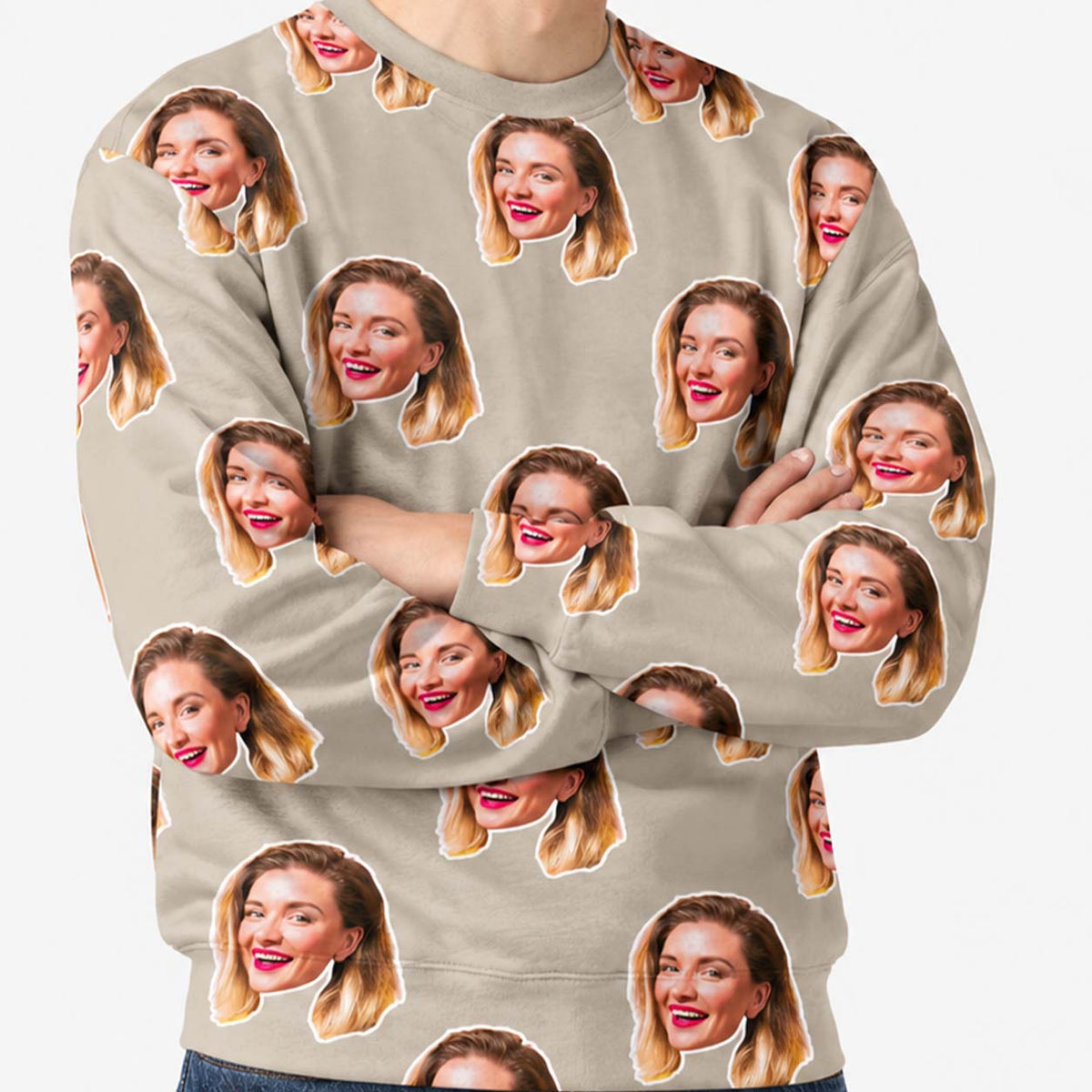 Your Face Personalised Sweatshirt