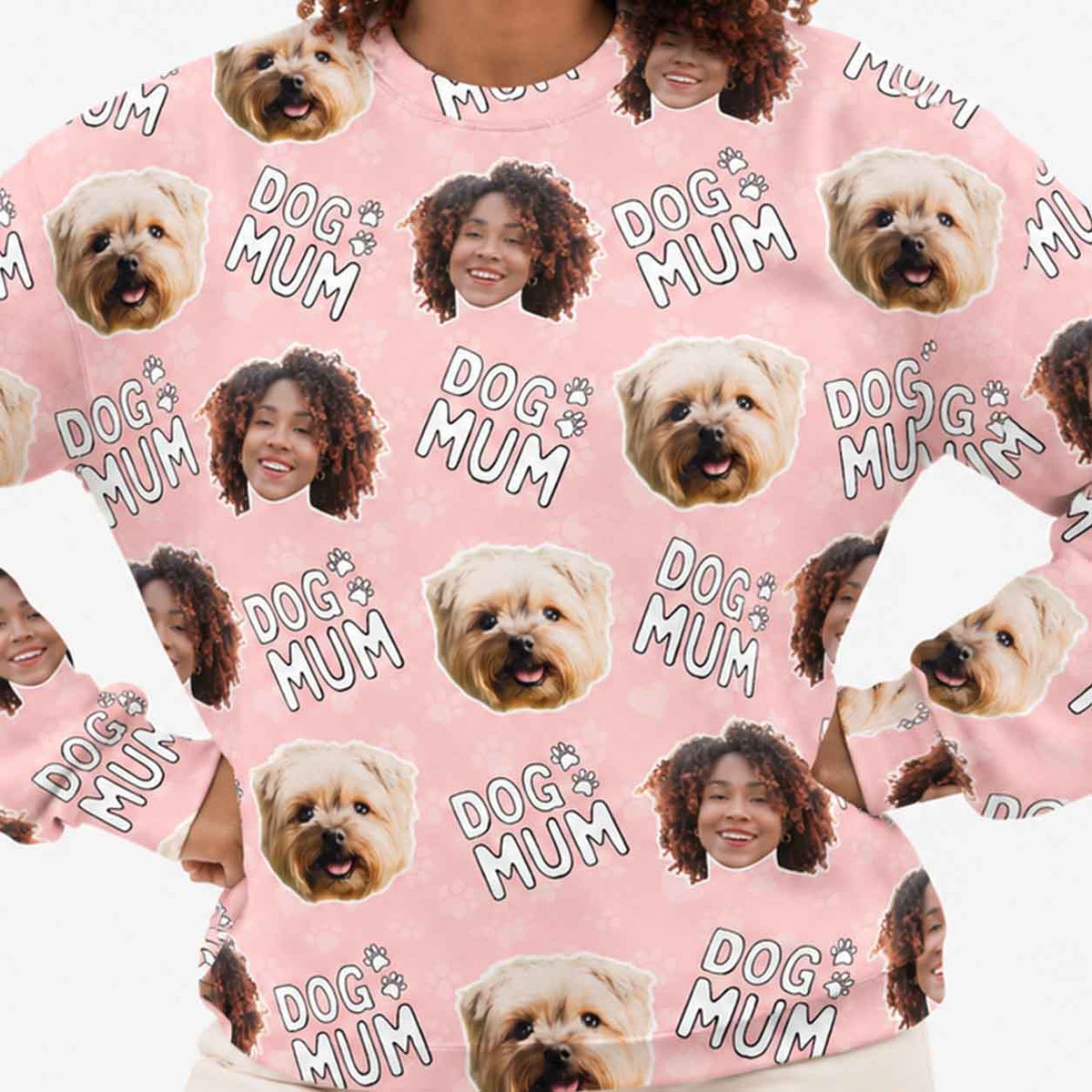 Dog Mum Personalised Sweatshirt