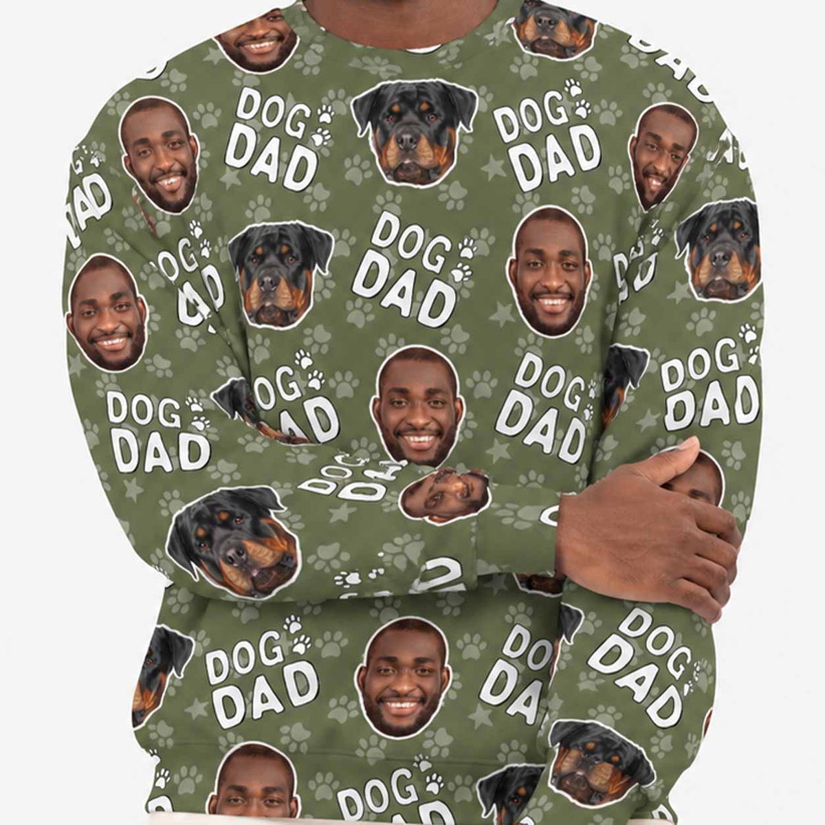 Dog Dad Personalised Sweatshirt