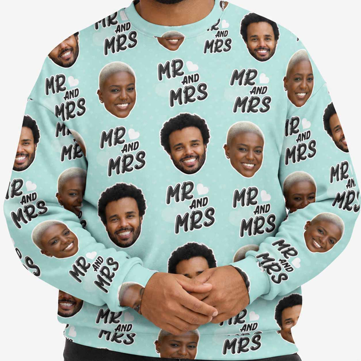 Mr & Mrs Personalised Sweatshirt
