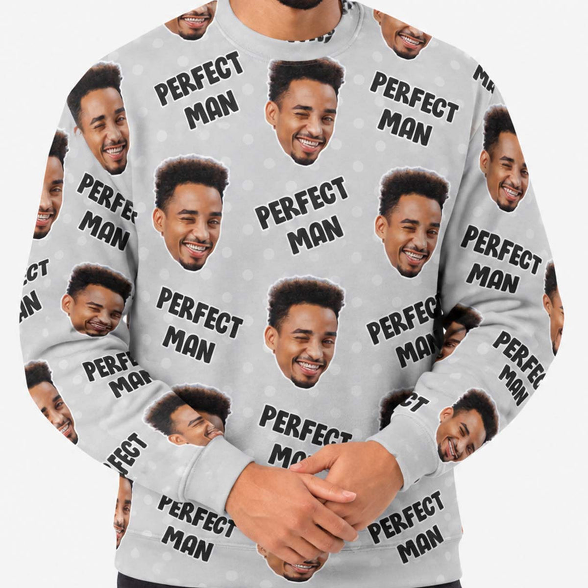 The Perfect Man Personalised Sweatshirt