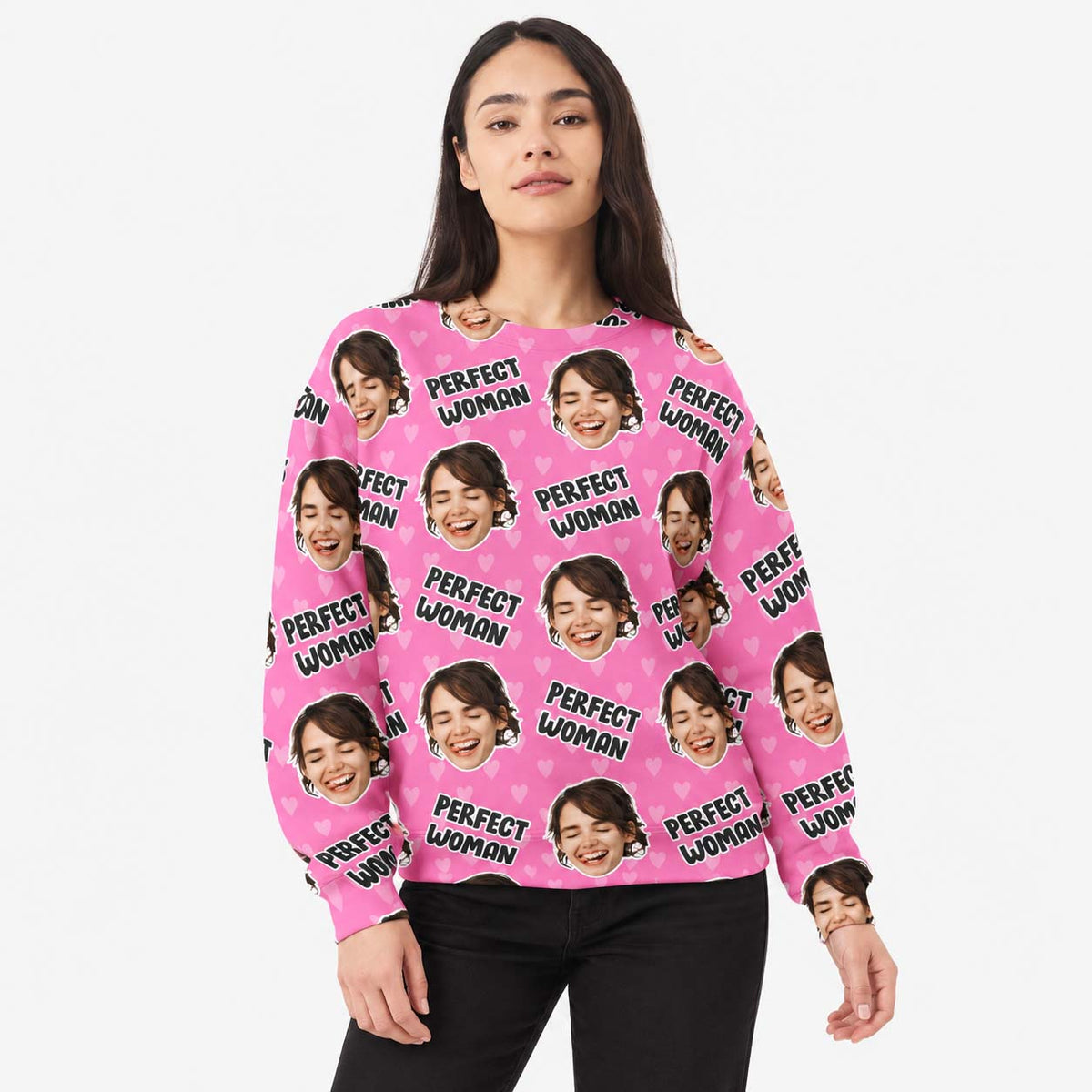 The Perfect Woman Personalised Sweatshirt