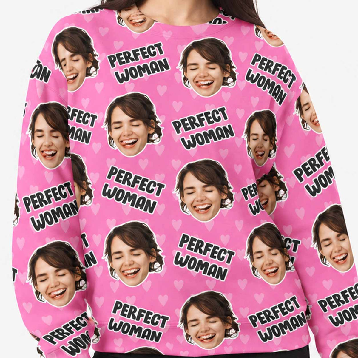 The Perfect Woman Personalised Sweatshirt