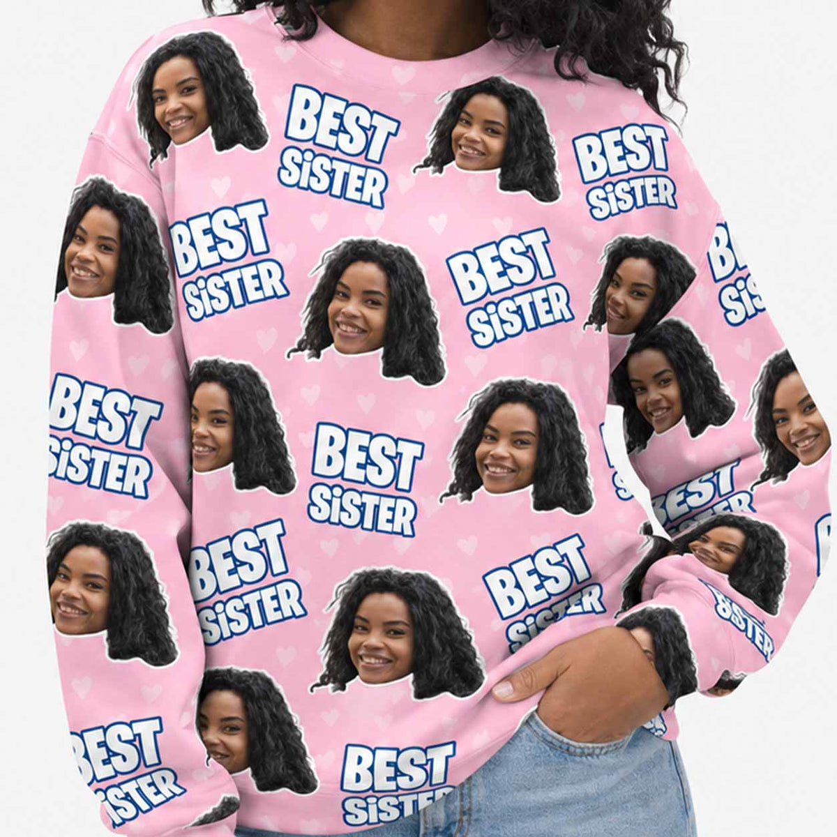 Best Sister Personalised Sweatshirt