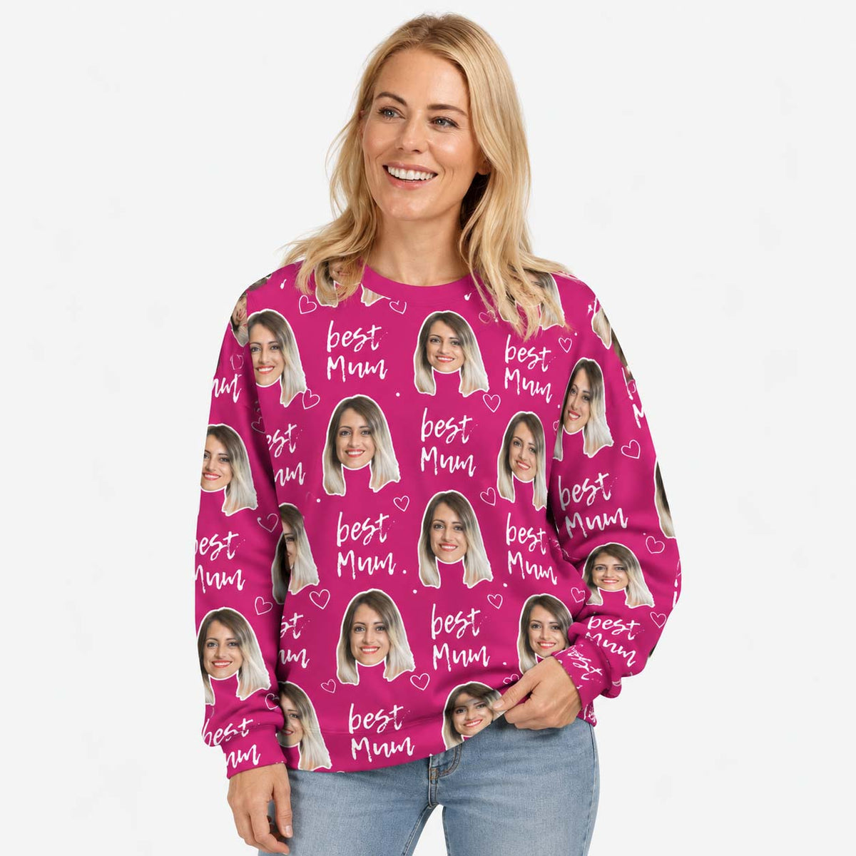 Best Mum Personalised Sweatshirt