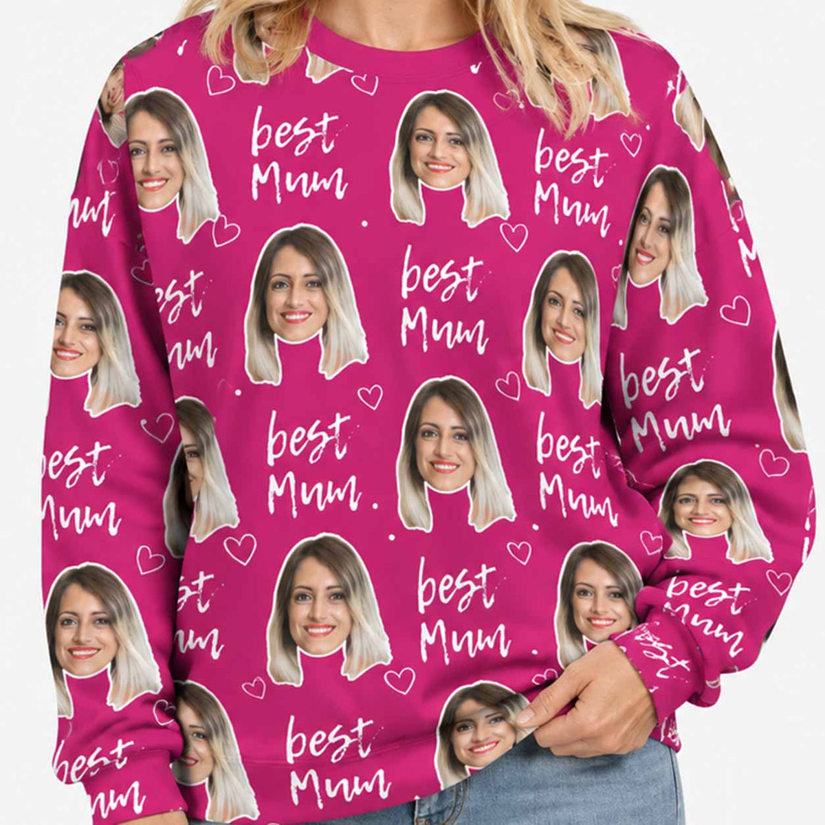 Best Mum Personalised Sweatshirt