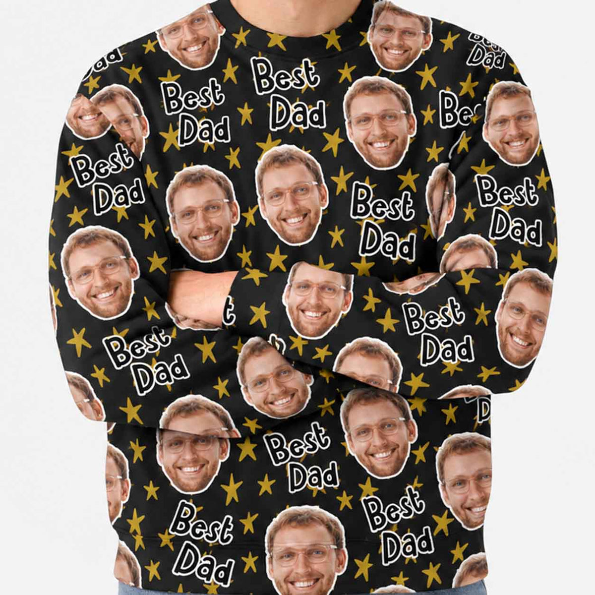 Best Dad Personalised Sweatshirt