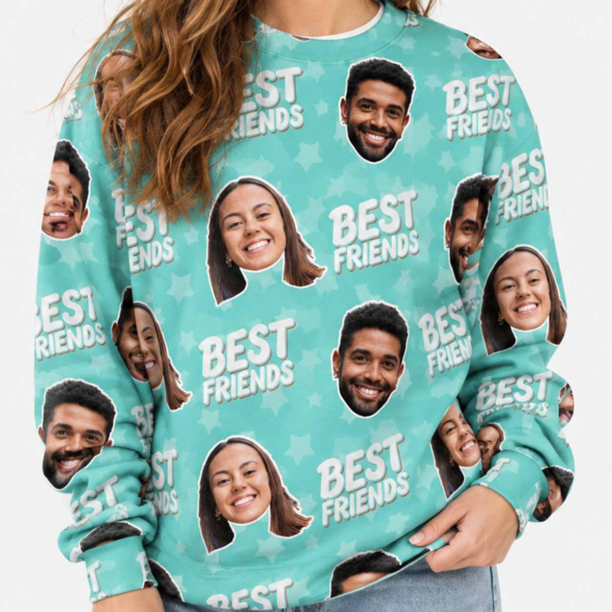 Best Friends Personalised Sweatshirt