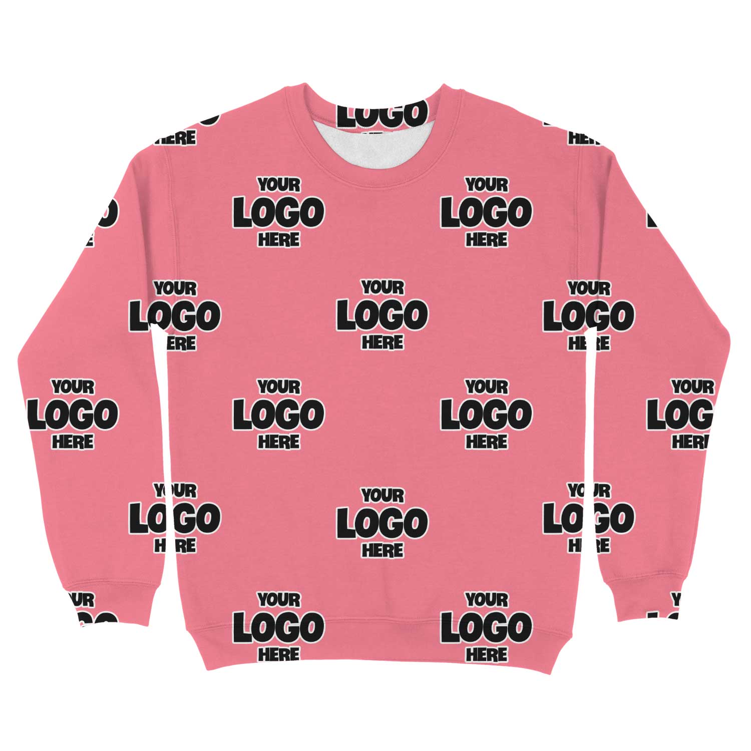 Personalised Full-Print Sweatshirt with Your Business Logo