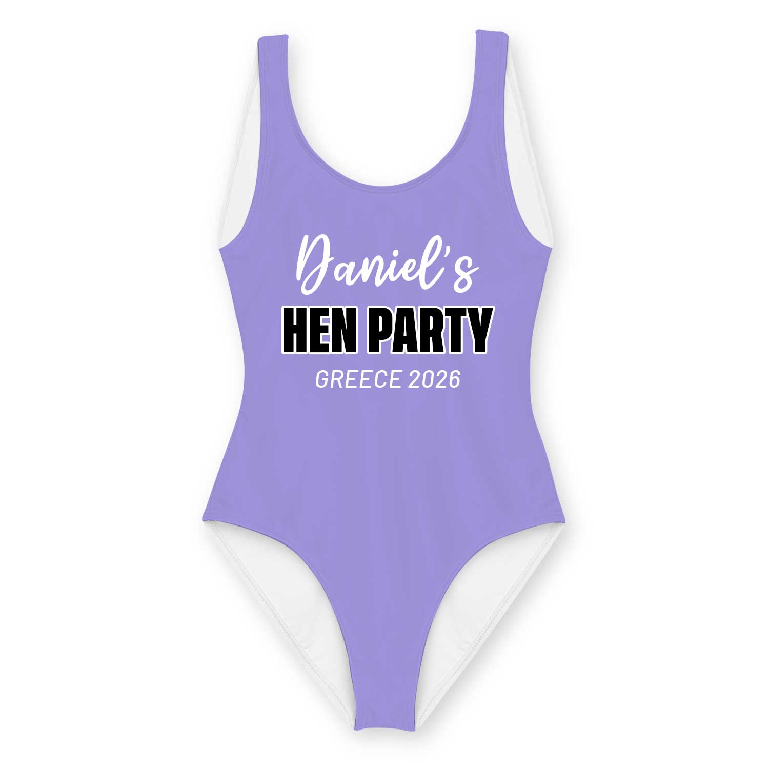 personalised swimsuit
