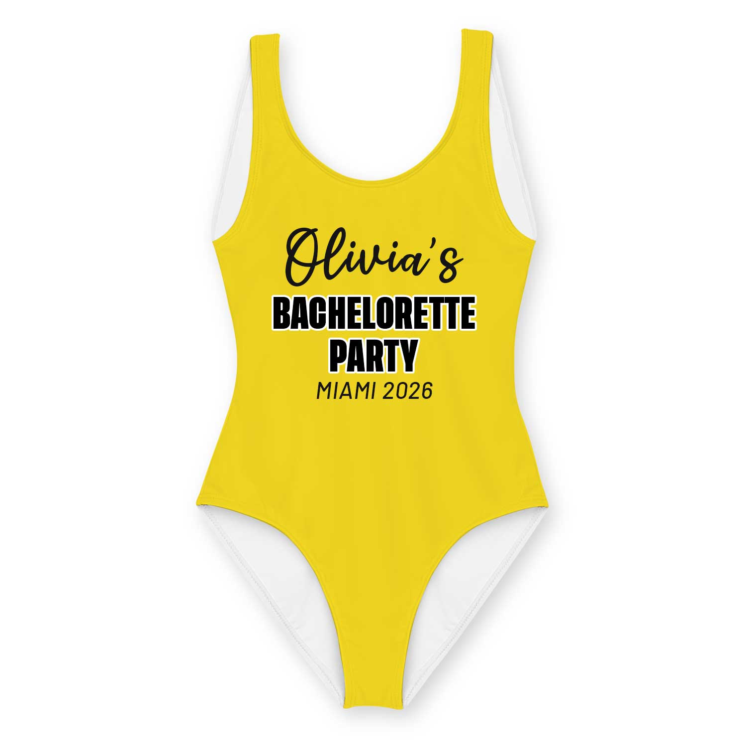personalised swimsuit
