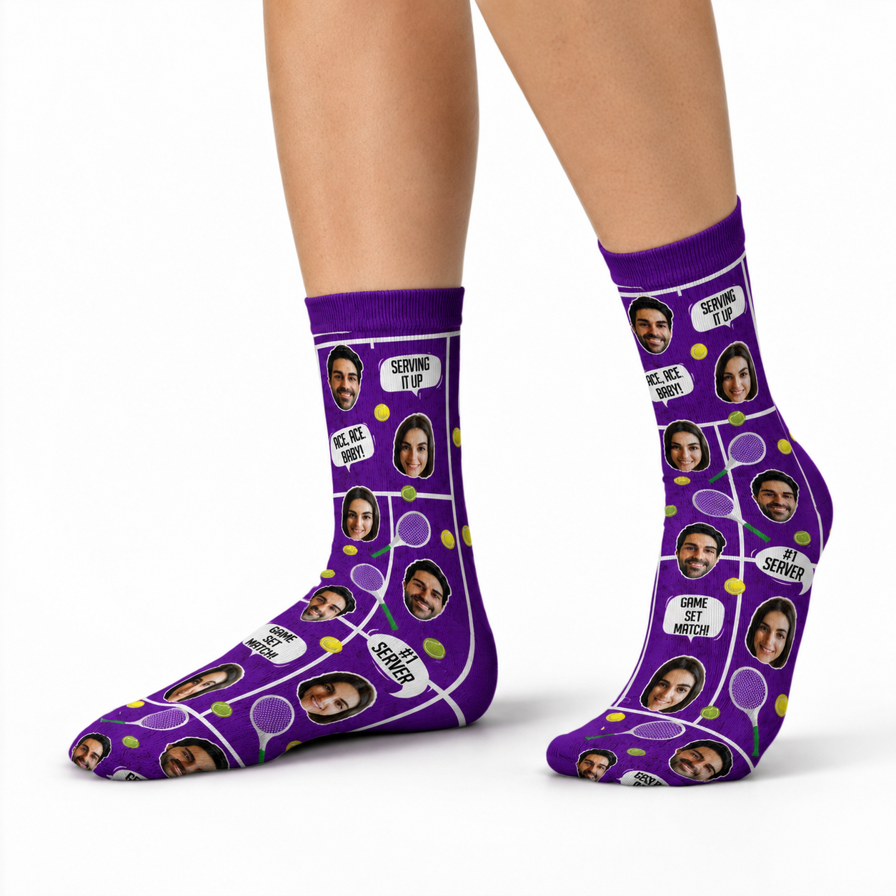 Serving It Up Socks