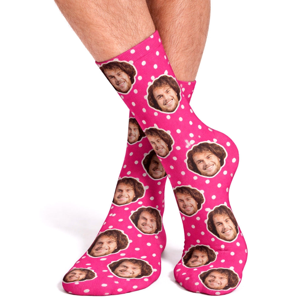 Spotty Face Socks