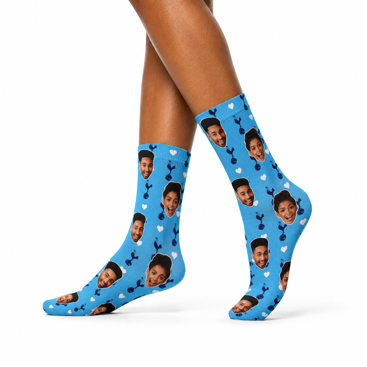 Spurs Love Socks Blue