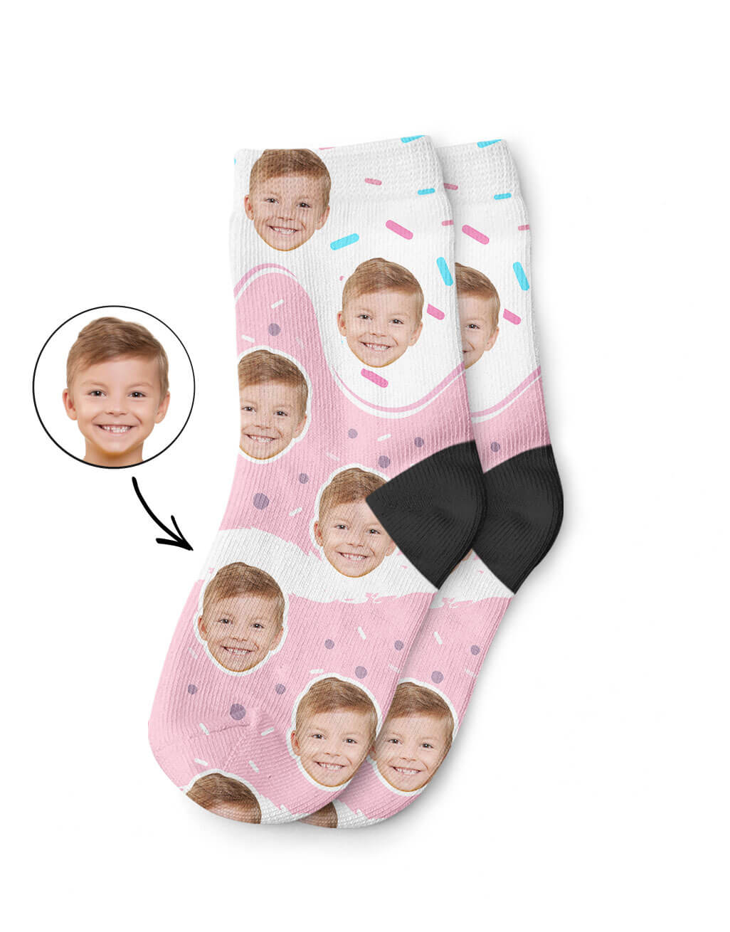 Birthday Cake Kids Socks