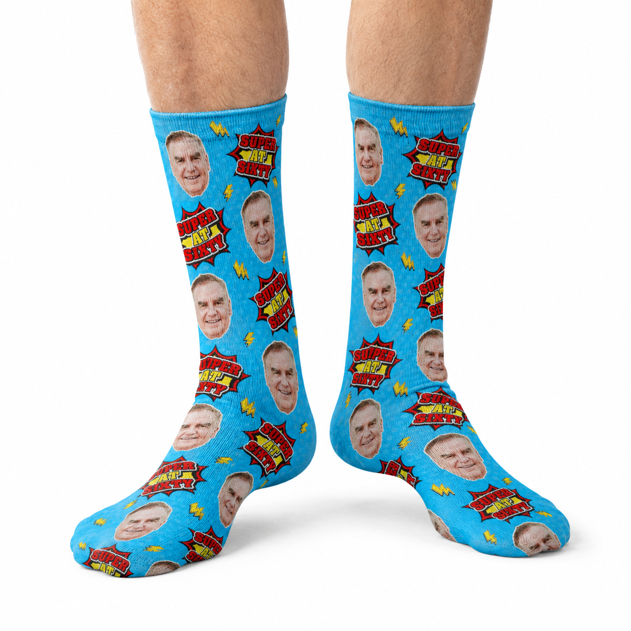 Super At Sixty Socks