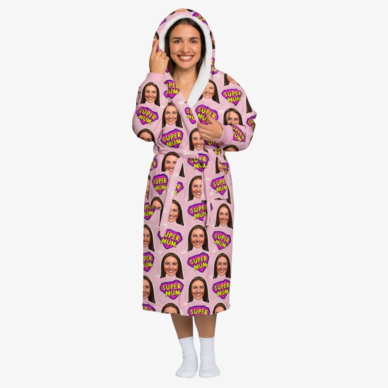 personalised dressing gown for mum