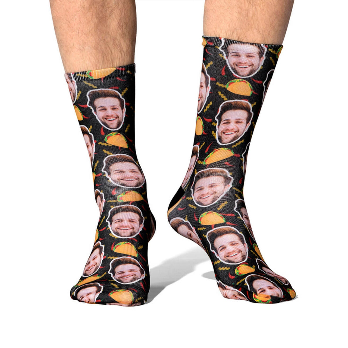 Taco Face Socks