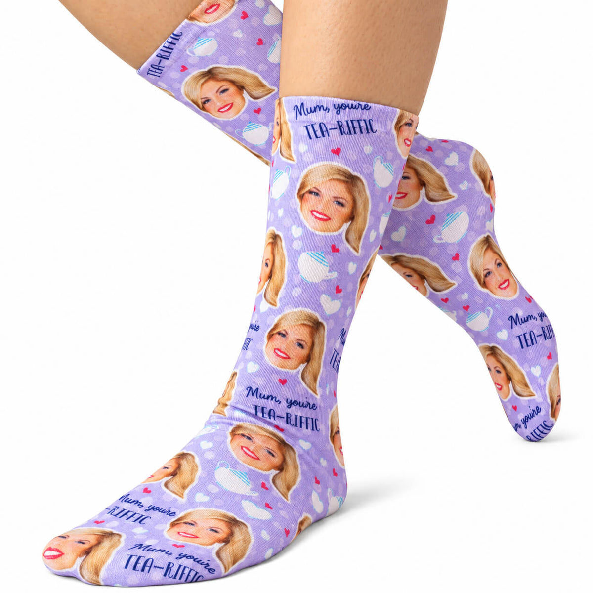 Tea-riffic Mum Socks
