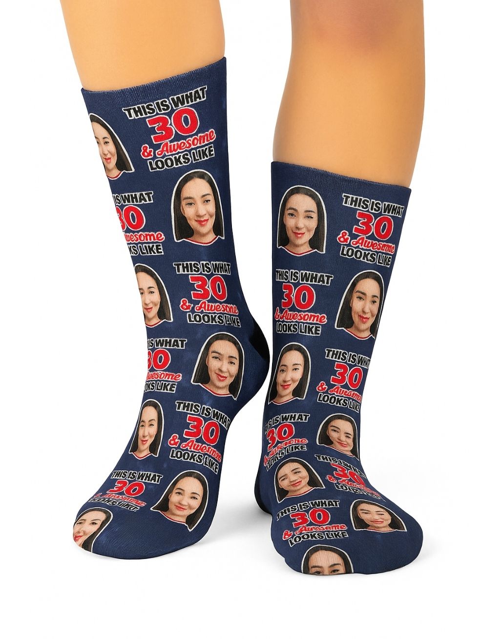 This Is What 30 & Awesome Looks Like Socks
