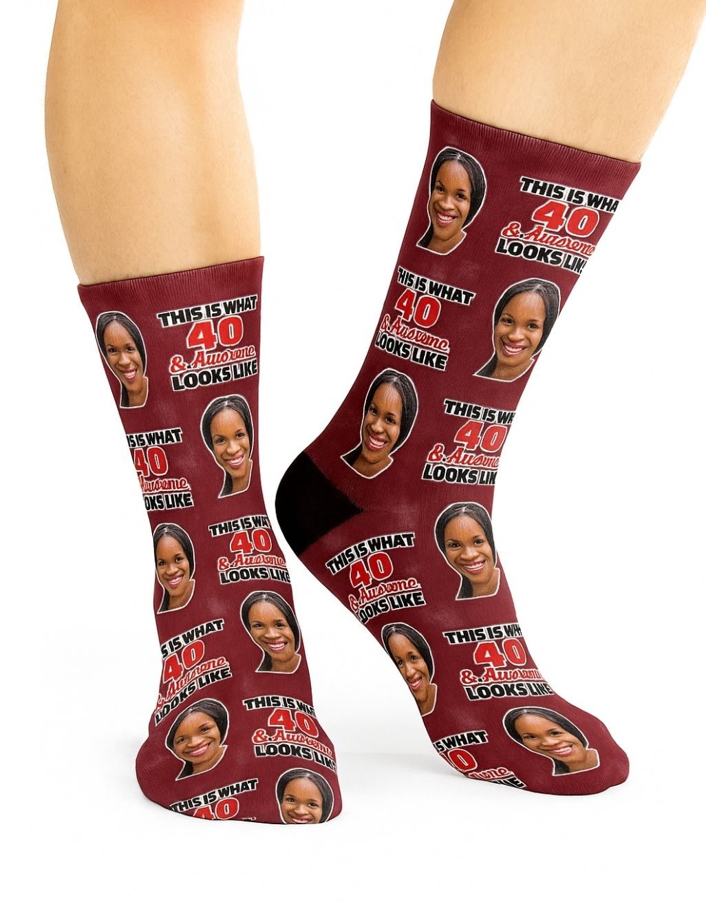 This Is What 40 & Awesome Looks Like Socks