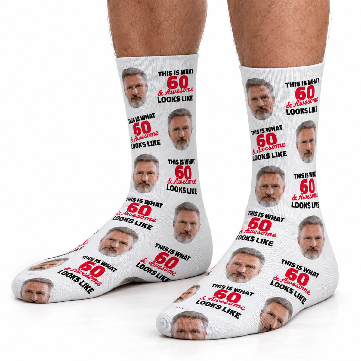 This Is What 60 & Awesome Looks Like Socks