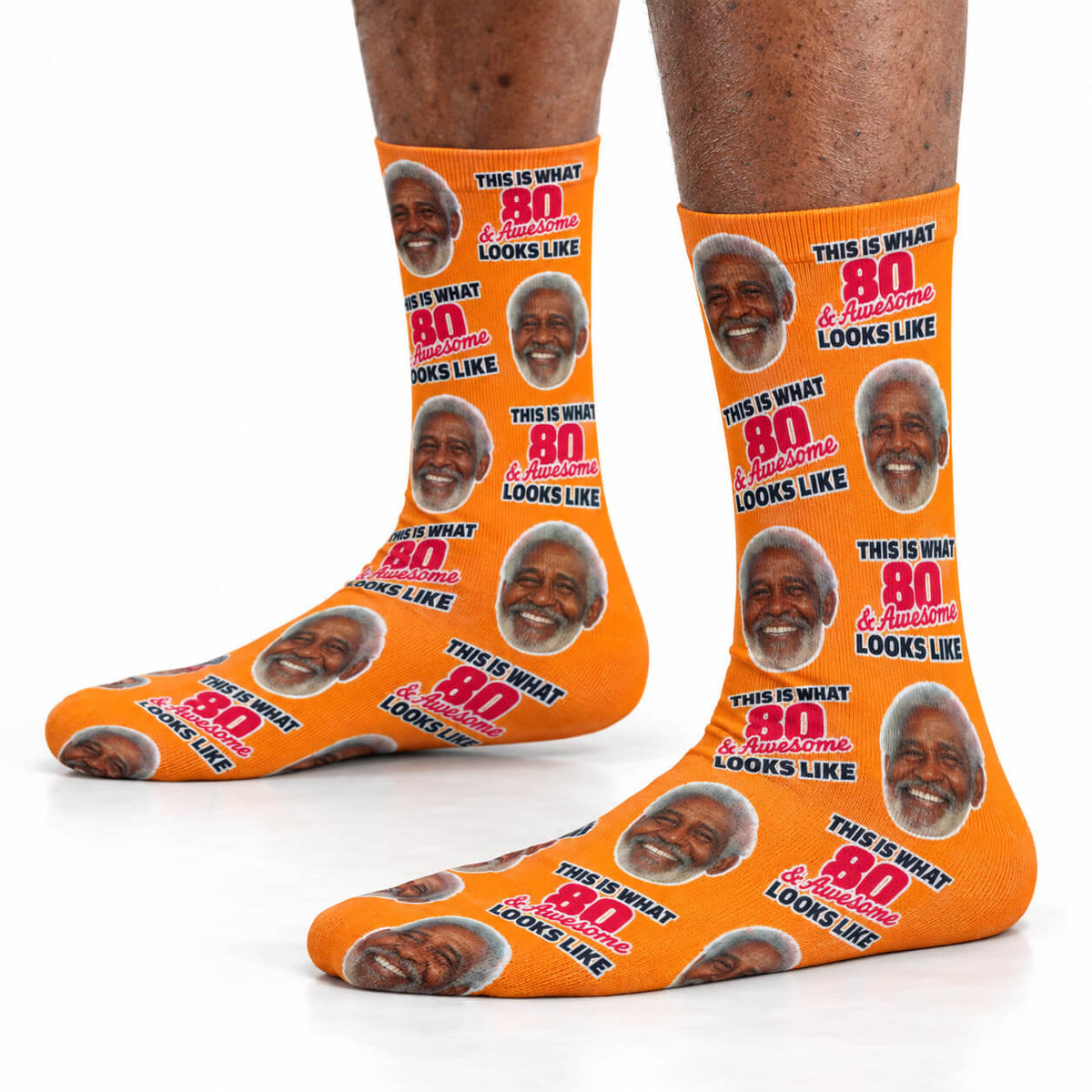 This Is What 80 & Awesome Looks Like Socks