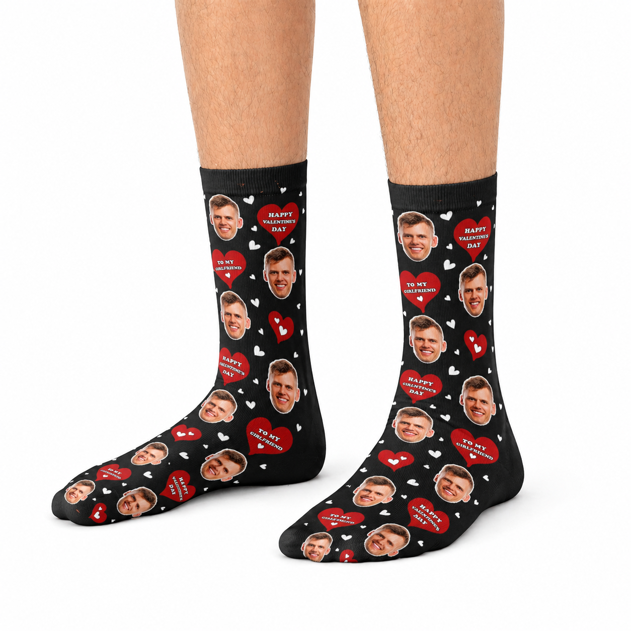 Valentines Girlfriend Socks