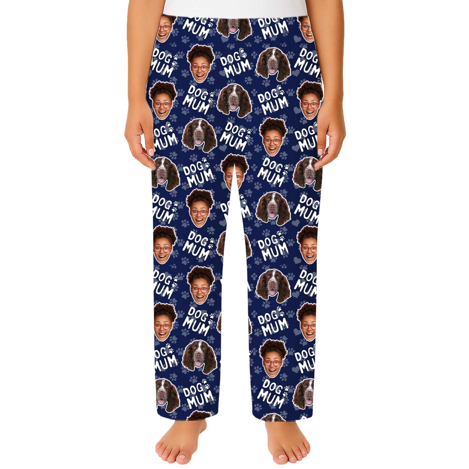 custom pjs with faces
