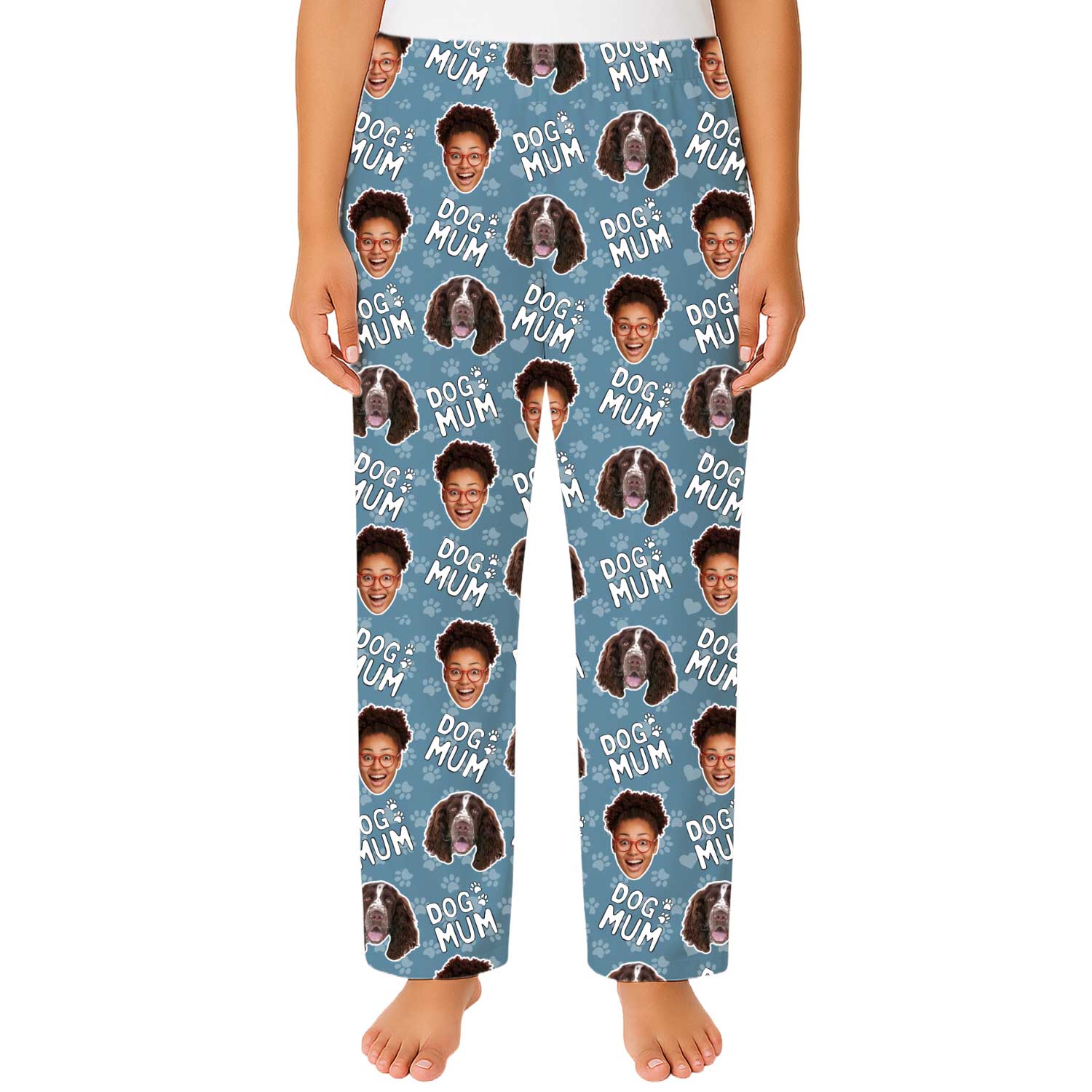 pets face on pjs
