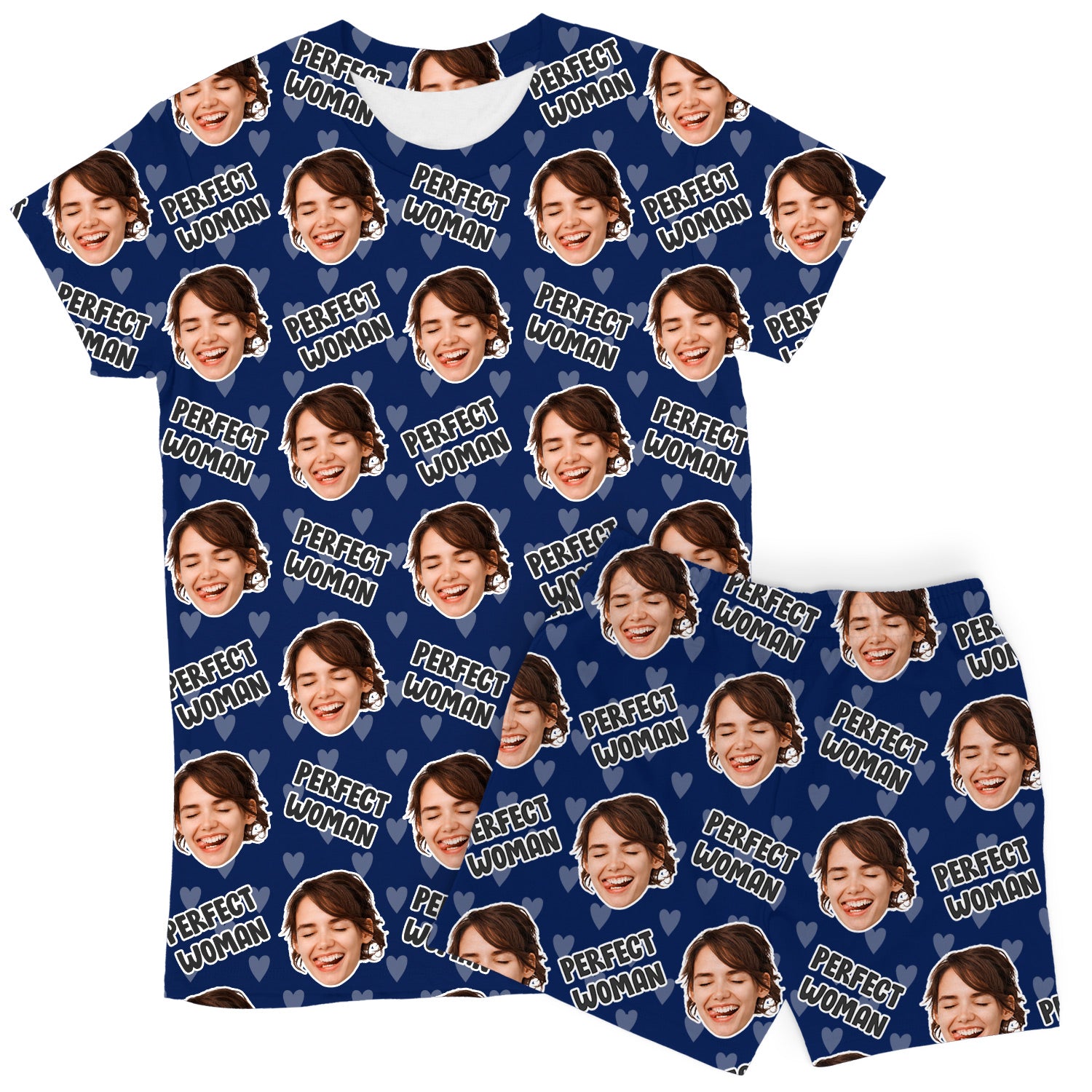 Women's Perfect Woman Personalised PJs - Shorts Set