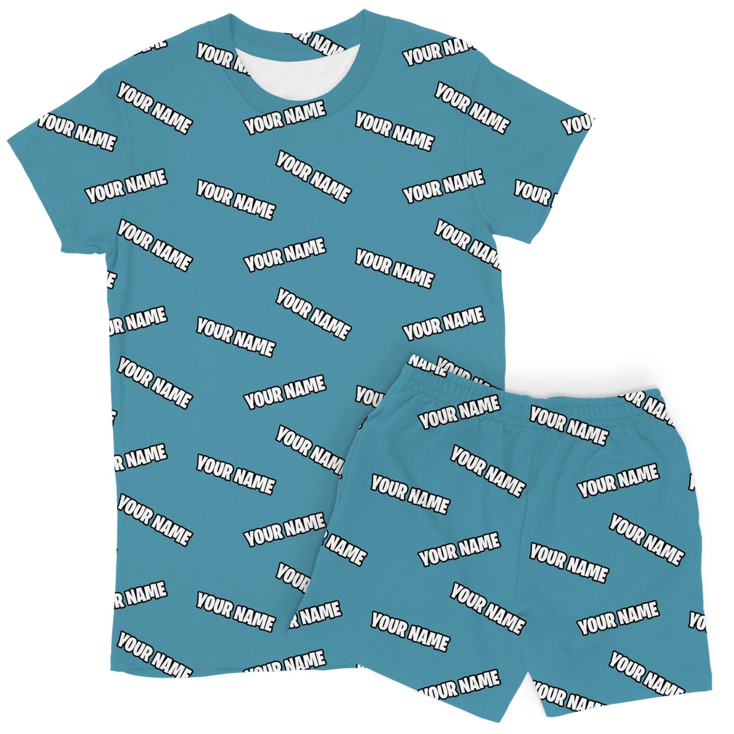 Your Name Women's Personalised PJs - Shorts Set