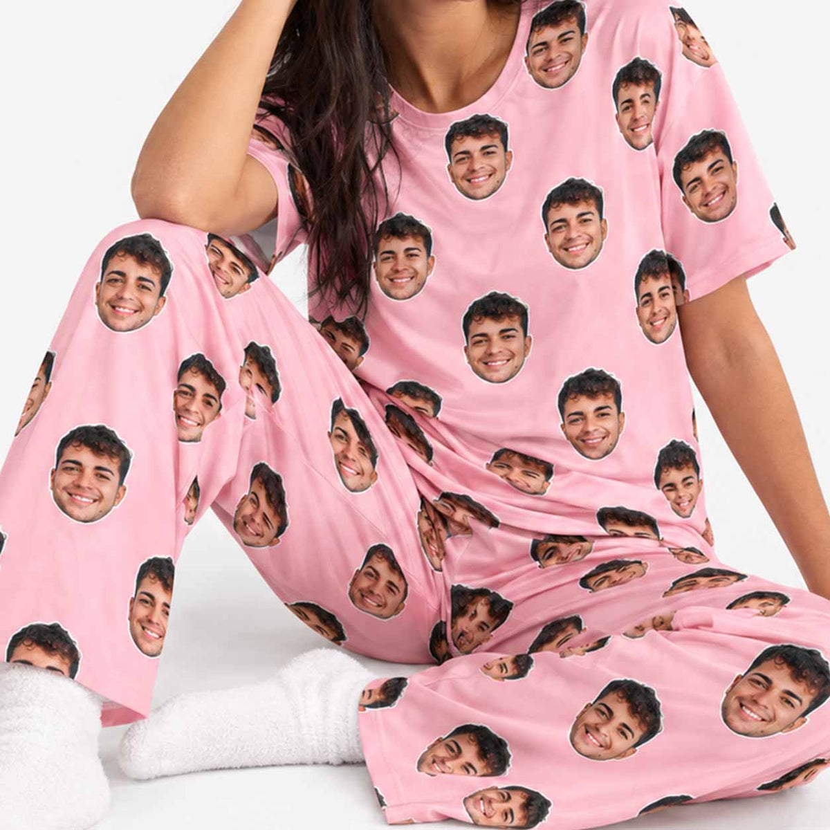 Your Face Personalised Women's Pyjamas - Trouser Set